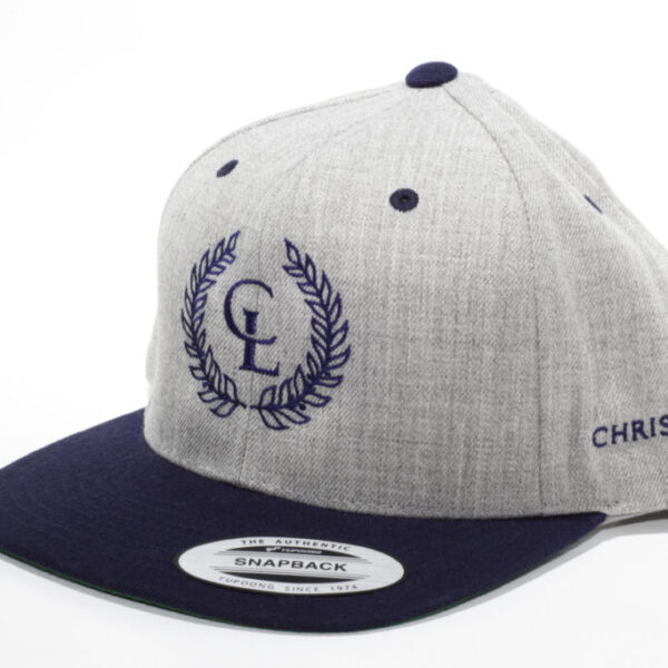 Christian Lee Snapback Hat - Grey