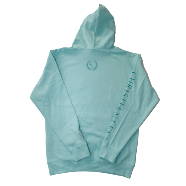 Mens Teal CL Laurel Hoodie