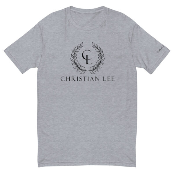 Mens Gray T-Shirt - Black CL Laurel Logos