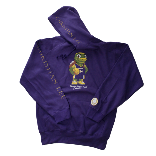 Signature Line Hoodie - Purple