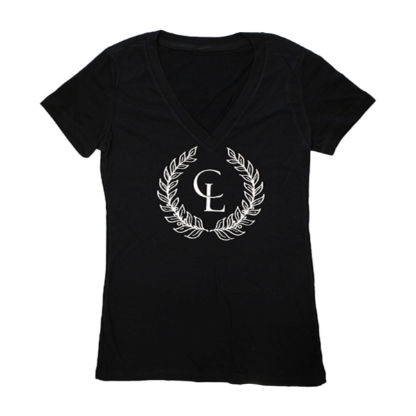 Womens Extra Long Black T-Shirt